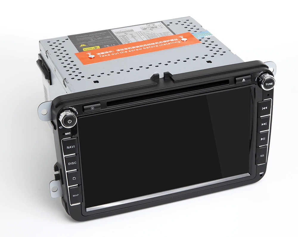 Top IPS screen Android 8.0 Car DVD Radio Stereo GPS for VW Passat CC Golf 5 6 T5 EOS B5 B6 B7 Jetta Touran Tiguan Multivan 17