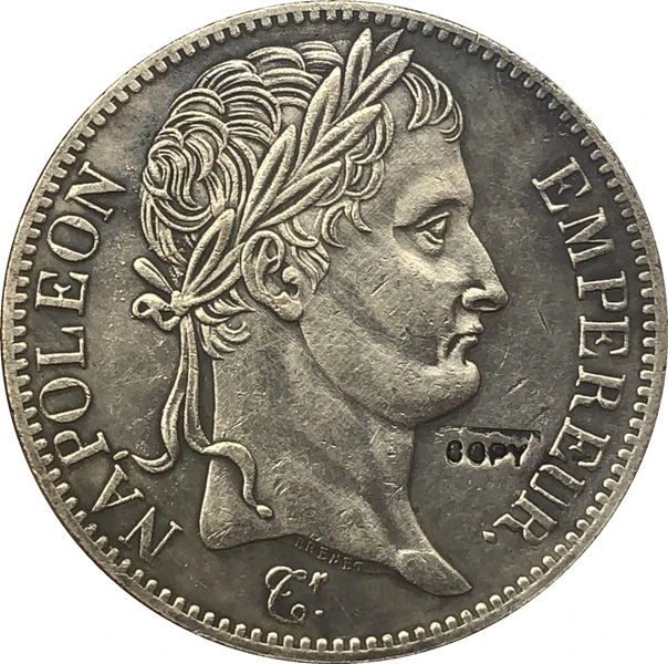 

France 1807 5 Francs coins copy
