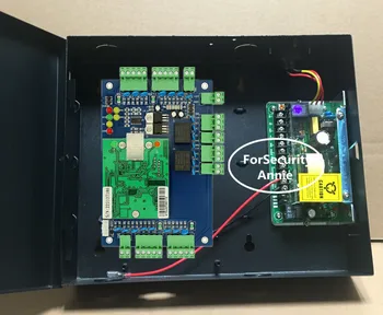 

Metal Power Supply Box For Access Control Board TCP/IP 2 Door Two Ways Access Control Panel With Web Access