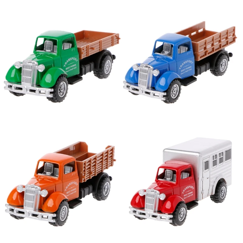

Kids Toy Working Truck Vintage Vehicles Model Kids Playing Car Toy Roleplay Action