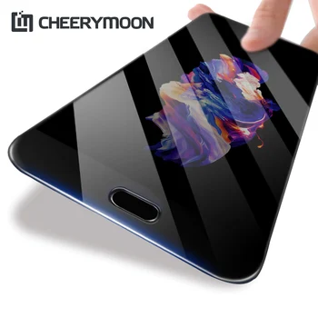 Cheerymoon 3D フル接着剤 oppo ための疎油性コーティング R11 スクリーンプロテクター最高品質 R11 強化ガラス