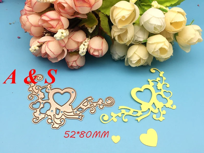  Y417 METAL CUTTING DIES Heart Scrapbook card invitation paper craft party decor embossing stencil c - 32852984475