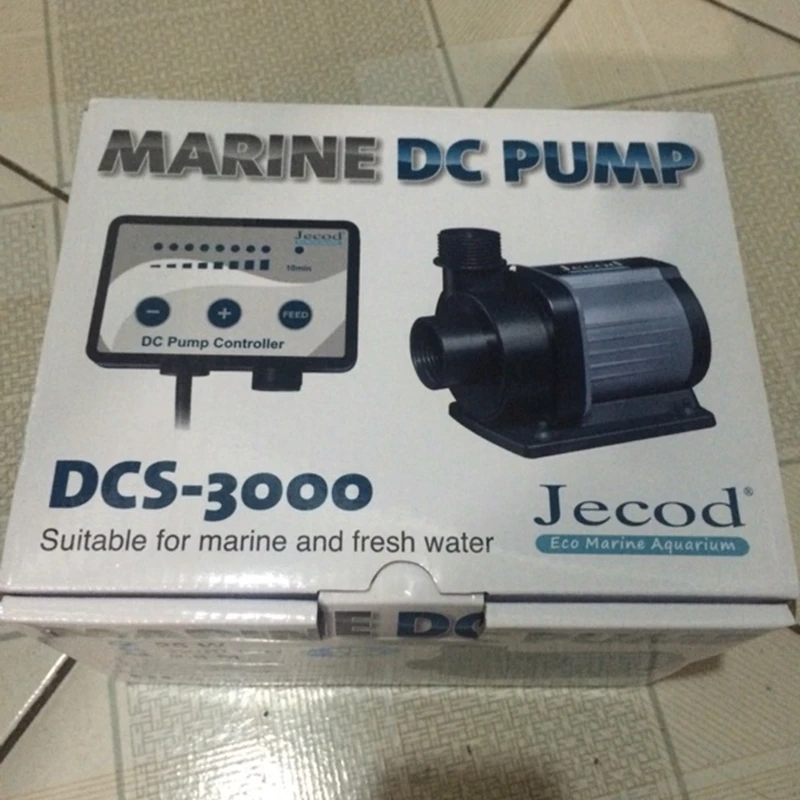 Jebao/jecod DCS-3000 DC 24 v/AC 100-240 v 25 w Супер Тихий погружной насос поток воды регулируемый