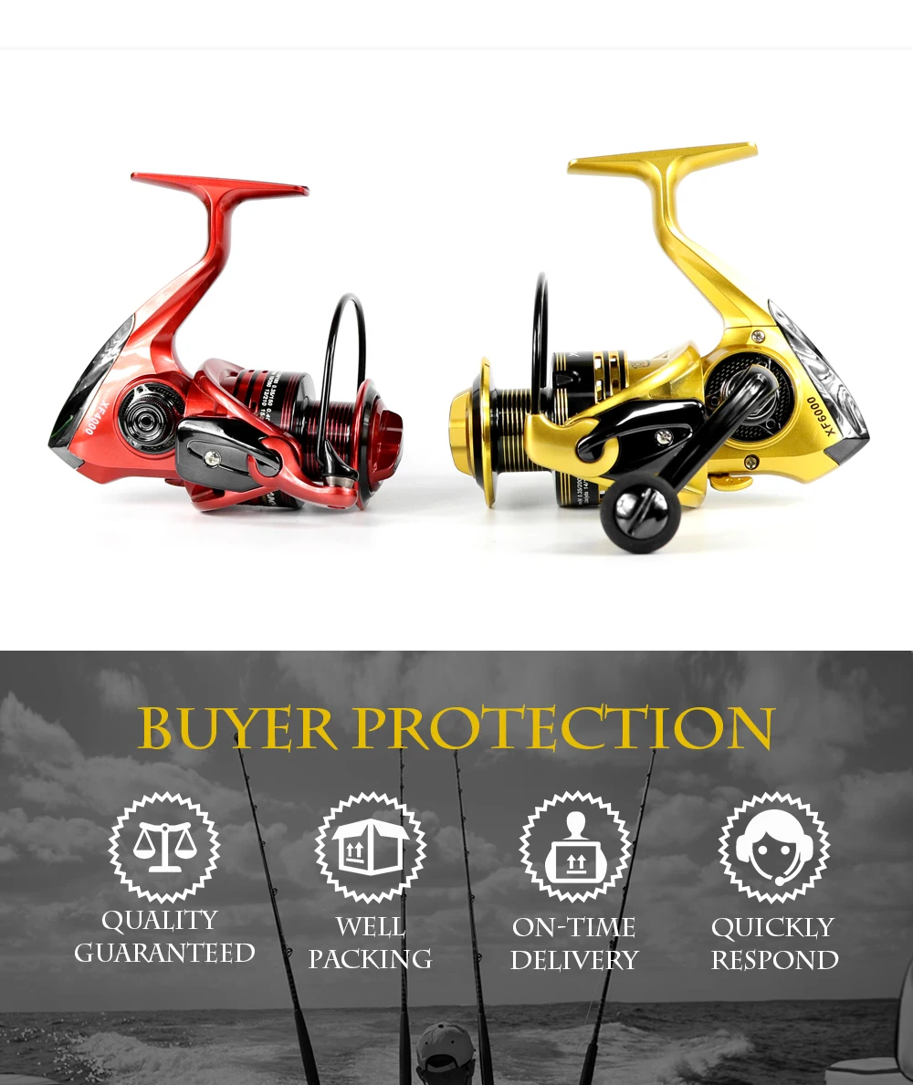 Sistema de Fiação Carretel de Pesca Carretel de Metal Roda de Pesca da Carpa para a Pesca 13 + 1bb Yumoshi Completo Longa Carcaça 5.5: 1 16 Esporte e Lazer