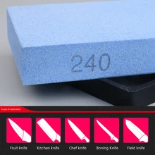 

1PCS 240# knife sharpener whetstone white corundum sharpening stone knife stone kitchen tools oilstone honing blade