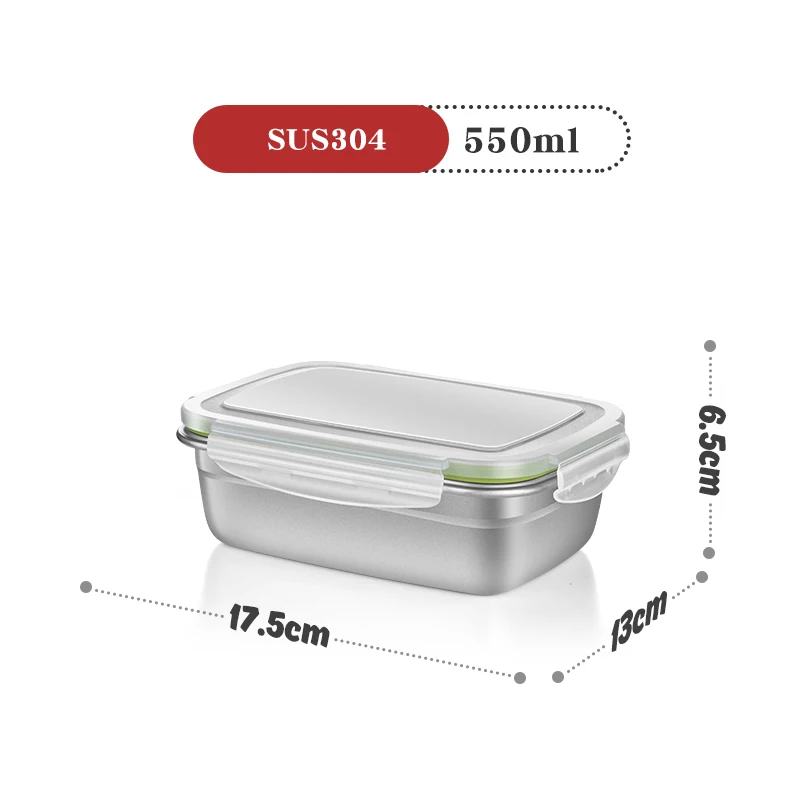 ONEISALL нержавеющая сталь Ланч-бокс BPA бесплатно Герметичный пищевой контейнер Bento box для хранения кемпинга портативная школьная посуда для пикника