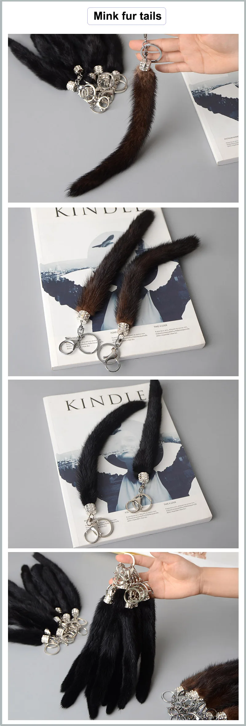 mink fur tail