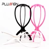 Wholesale Hat Wig Display Stand Folding Portable Wig Stand For Styling Drying Making Wigs Cheap Wig Holder 1PC Black White Pink ► Photo 2/6