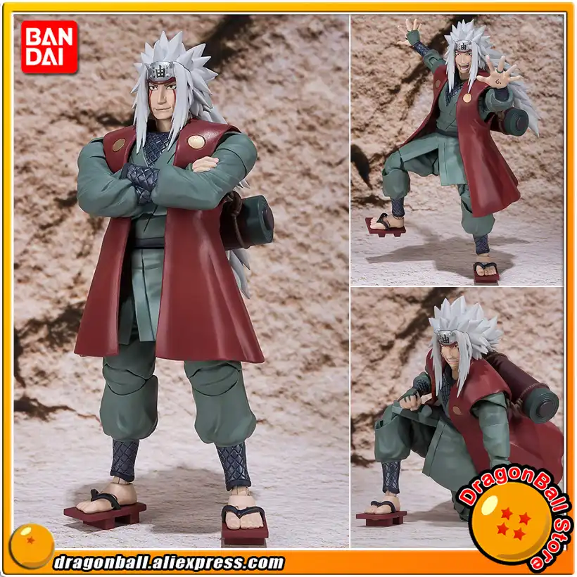 Anime SHF S.H.Figuarts Naruto Shippuden Jiraiya PVC Action Figure New In Box