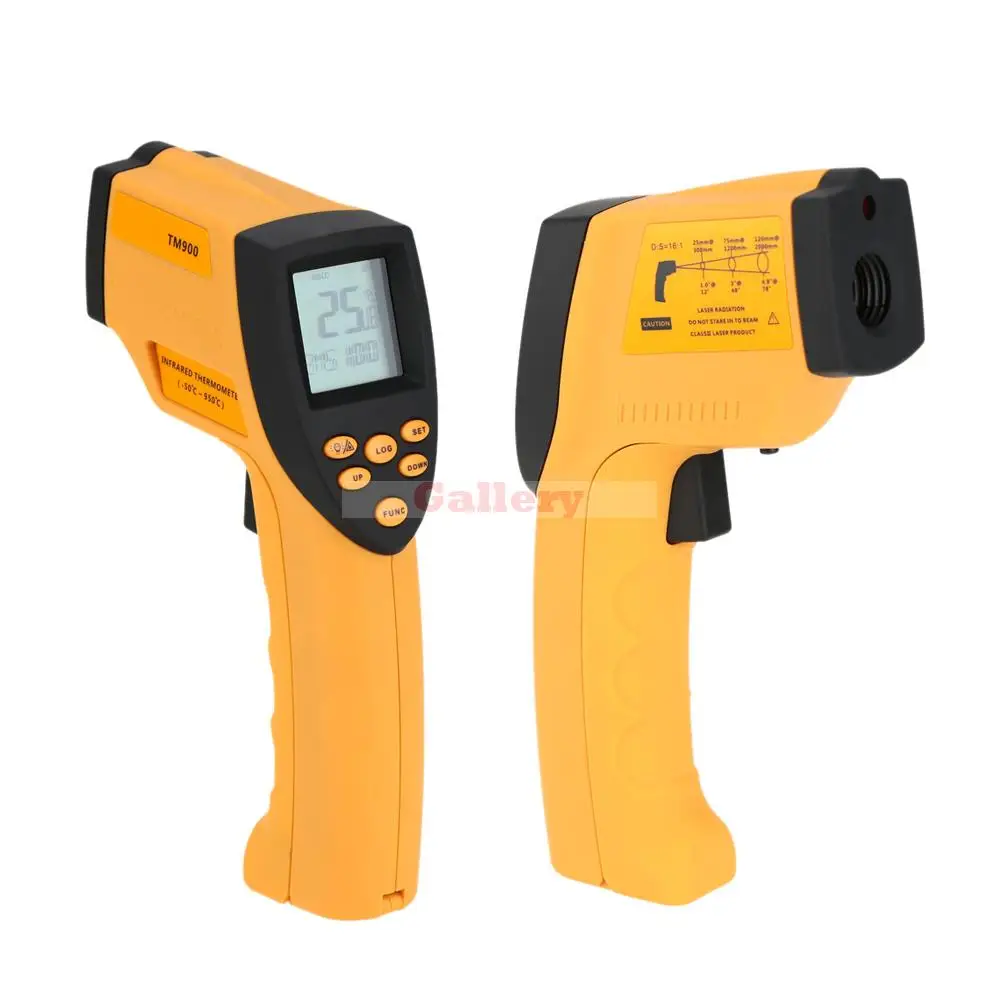 

Non Contact Handheld Outdoor Digital Ir Infrared Thermometer Temperature Meter Pyrometer Measuring Range 50 950 Degree with Lcd