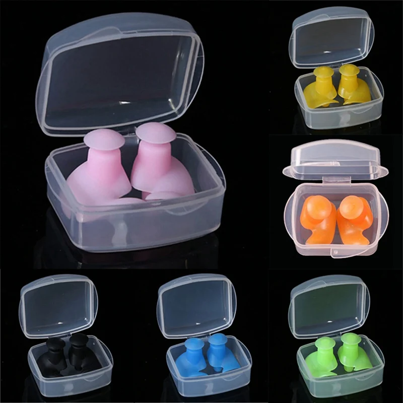 

Silicone Ear For Sleeping Anti-Noise Noise Reduction Hearing Protection Dustproof And Waterproof Earplugs Swimming Earplugs