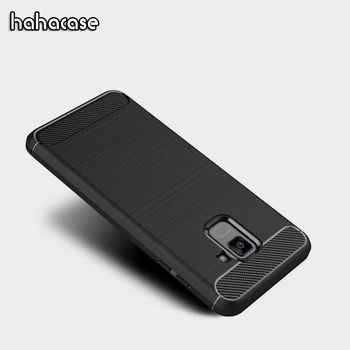 

50pcs Luxury Carbon Fiber Soft TPU Case For Samsung A9 Star A3 A5 A7 A6 A8 Plus 2016 2017 2018 A6S A9S Rugged Armor Back Cover