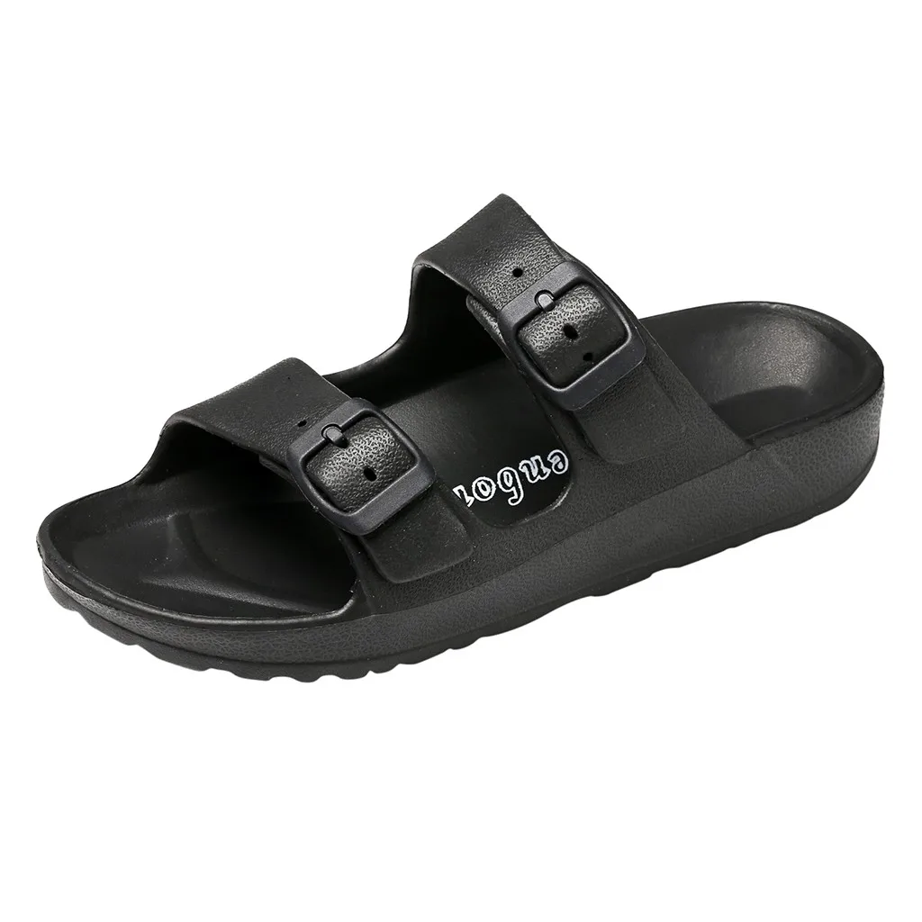 

JAYCOSIN Casual Shoes Women's Summer Beach Sandal Shoes Peep-toe Low Shoes Roman Sandals Ladies Breathable Flip Flops Shoes