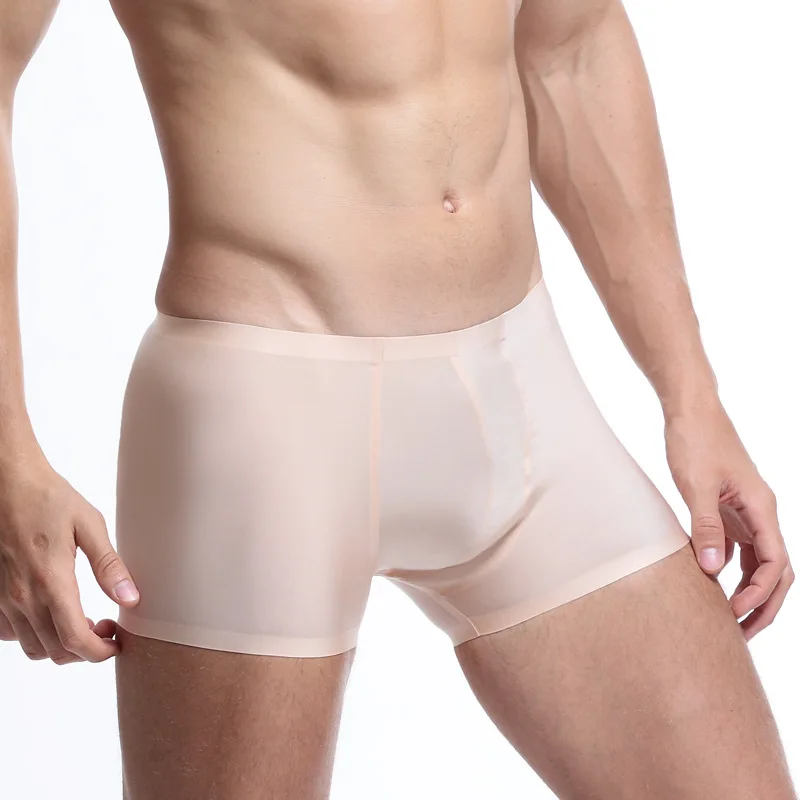 Трусы боксеры мужские Бесшовные из вискозы без швов|mens underwear boxers|boxer thth boxer |