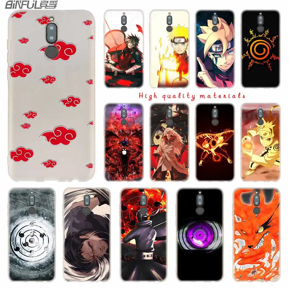 

Soft Silicone Case For Huawei Mate 10 Lite 10 20 Lite Pro 20X S Y5 2017 Y9 2018 2019 NOVA 3 3i 4 Y7 Anime Naruto