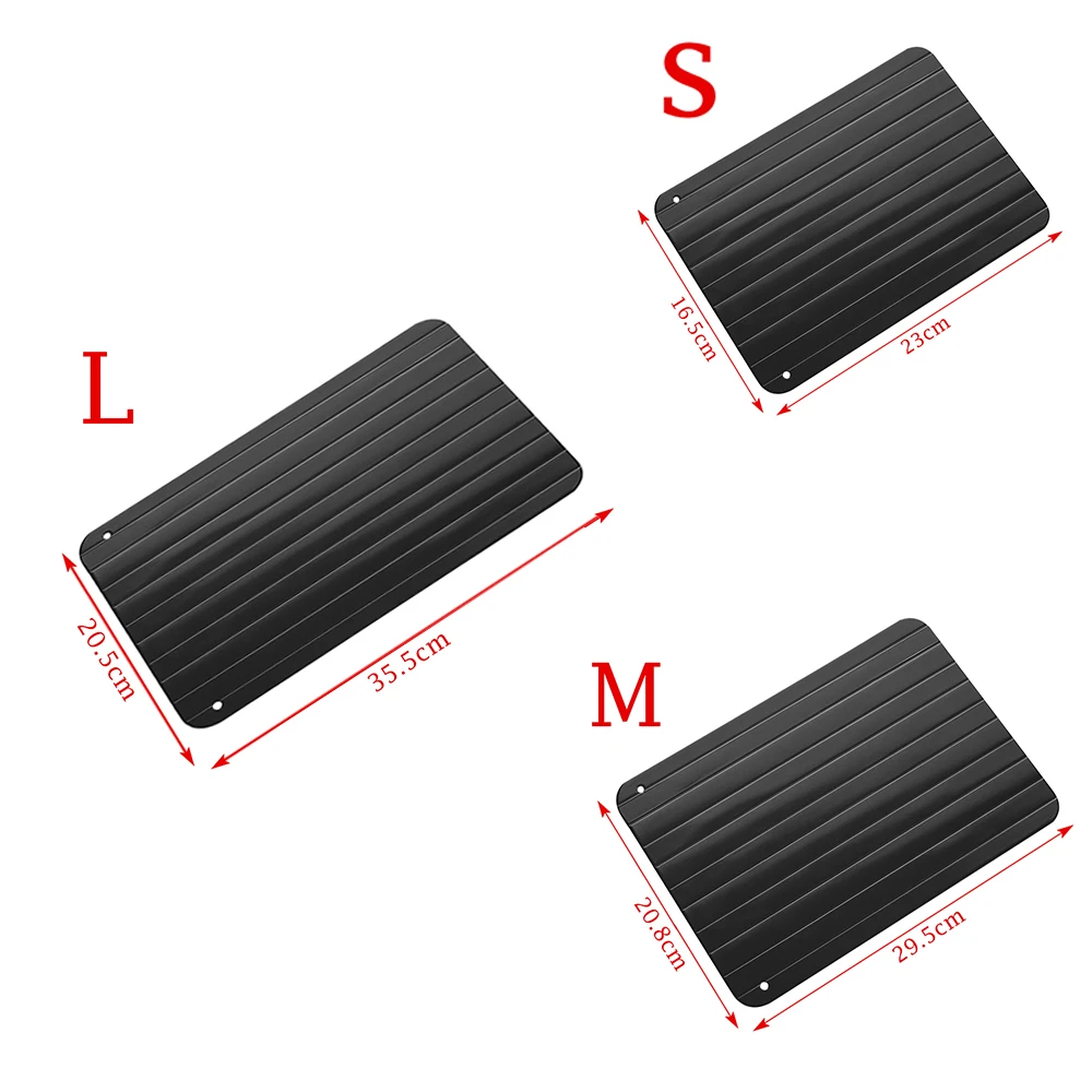 2018 New Hot Sell Magic Metal Plate Defrosting Tray Safe Fast Thawing Frozen Meat Defrost Kitchen Tool 2018 New Hot Sell Magic Metal Plate Defrosting Tray Safe Fast Thawing Frozen Meat Defrost Kitchen Tool