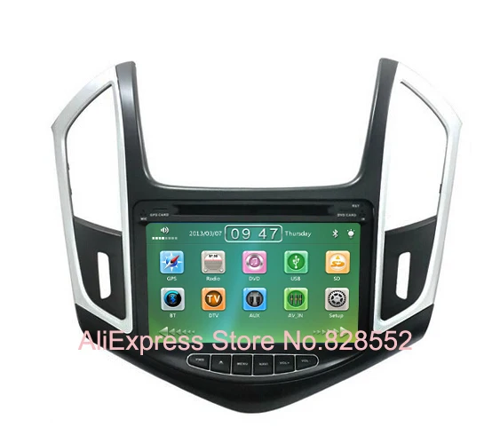 Sale Free Shipping New Car DVD For Chevrolet Cruze 2013 2014 Gps With Car Radio Am/ Fm-usb Ipod + Free Map 0
