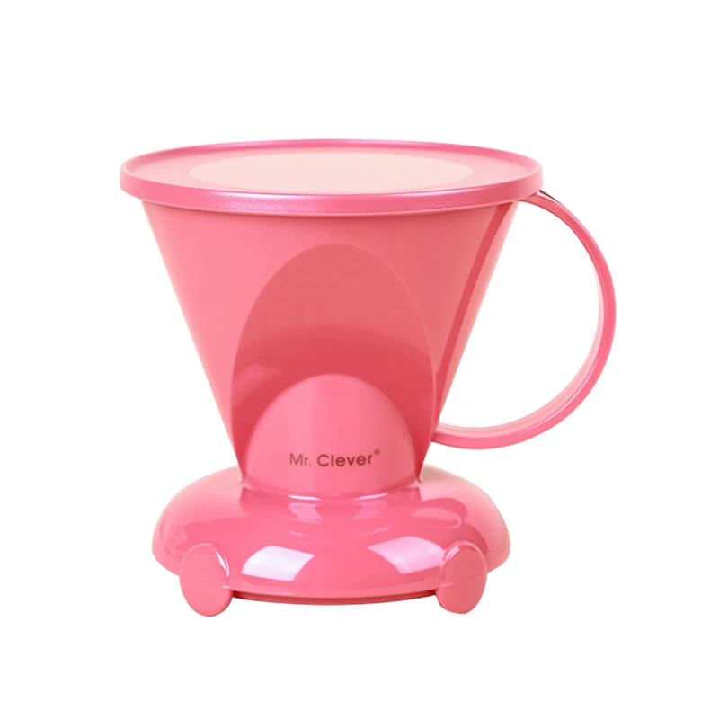 1-2/2-4 чашки кофе капельница MR. CLEVER Smart cup - Цвет: pink S