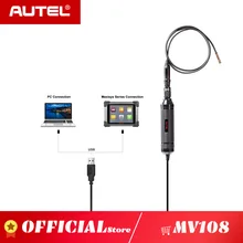 Autel MaxiVideo MV105/108 Automotive Macchina Fotografica di Controllo 5.5/8.5mm Immagine Testa di Lavoro con MaxiSys PC Record di immagine auto diagnostica