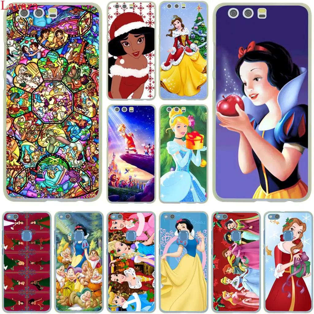 

Lavaza christmas Princess Snow White fairy tale Case for Huawei P30 P20 P10 P9 Plus P8 Lite Mini 2017 P smart Z 2019