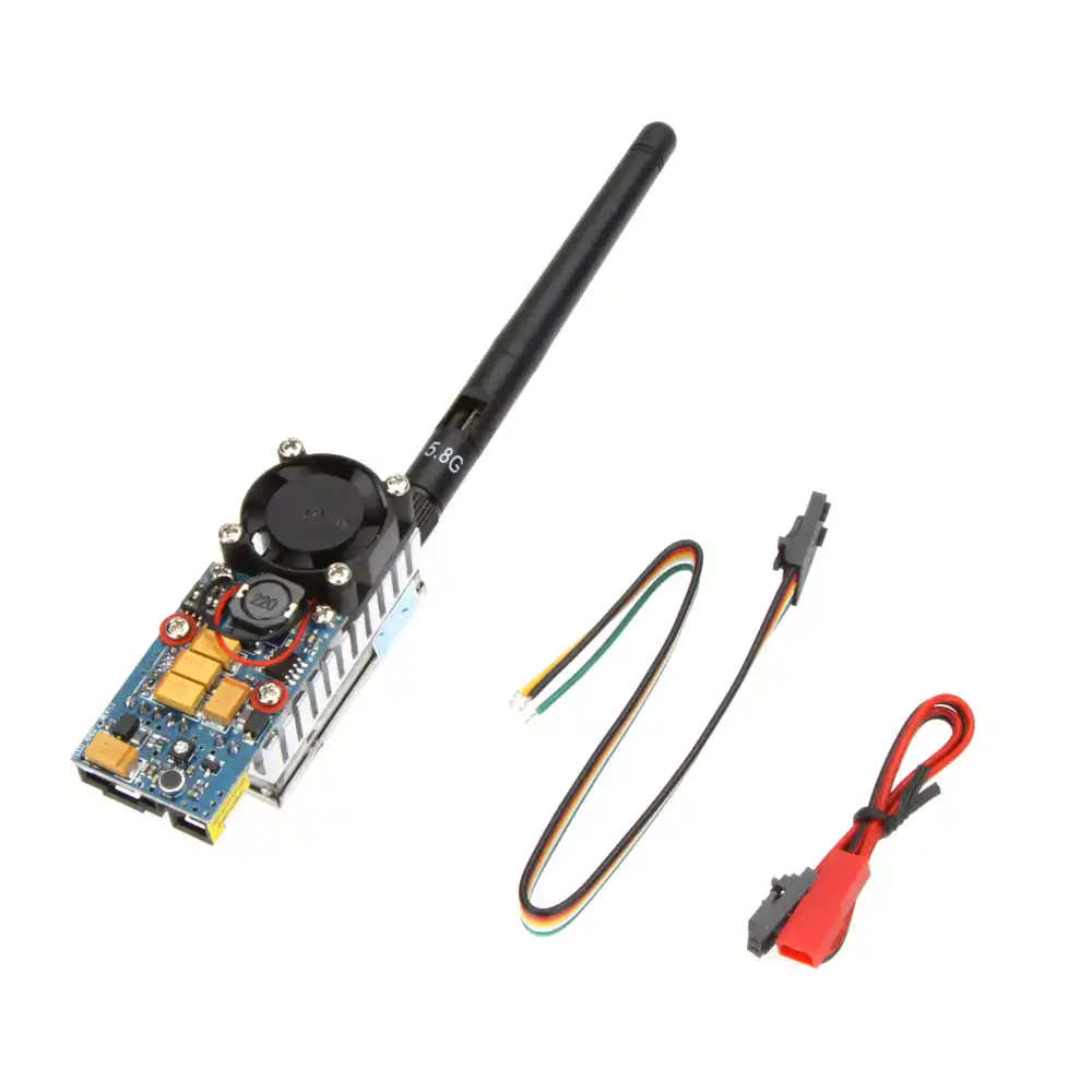 50KM Long Range 2.4GHz 2.4G FPV 1W 1000mw AV Wireless Transmission