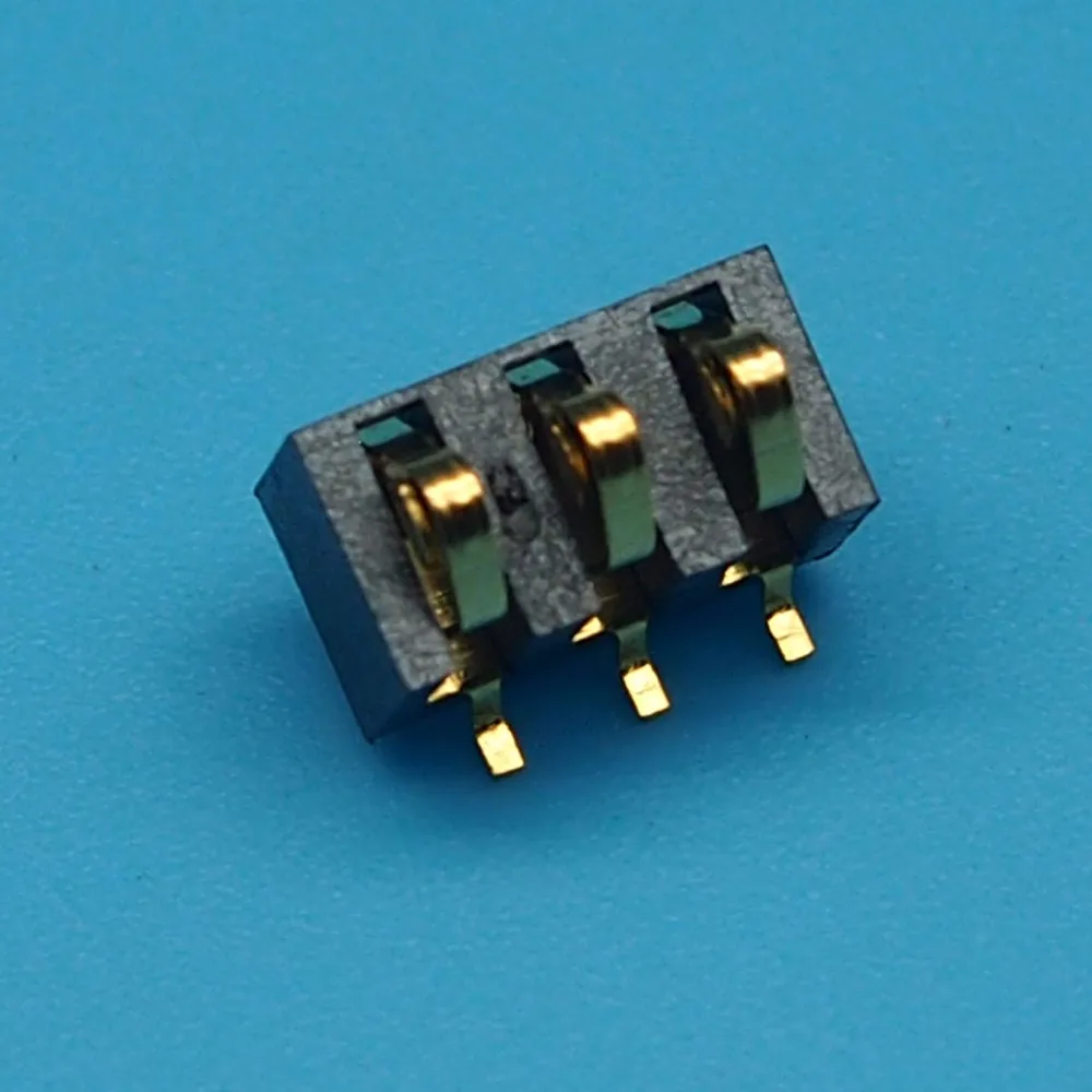 25pcs Mobile phone battery connector battery holder socket 3pin 5.5H