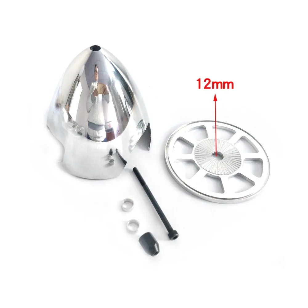 Details about   Miracle 4.5"/114.30mm Special Drilled Standard Aluminum Prop Spinner W/ 2 Blades 