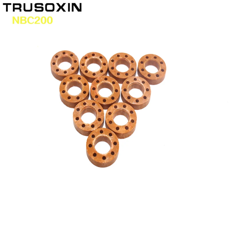 30pcs MIG NBC200 Spool Gun Torch Head Accessory Consumables Gas Ring for MIG MAG NBC Welding Machine