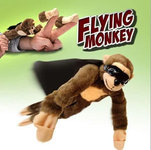 Free shipping flying monkey Screaming Flying Slingshot Monkey gift for children 3pcs/lot different kindsfunny toys HT444 | Игрушки и