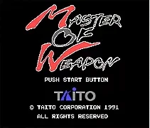 

Master of Weapon - 16 bit MD Games Cartridge For MegaDrive Genesis console