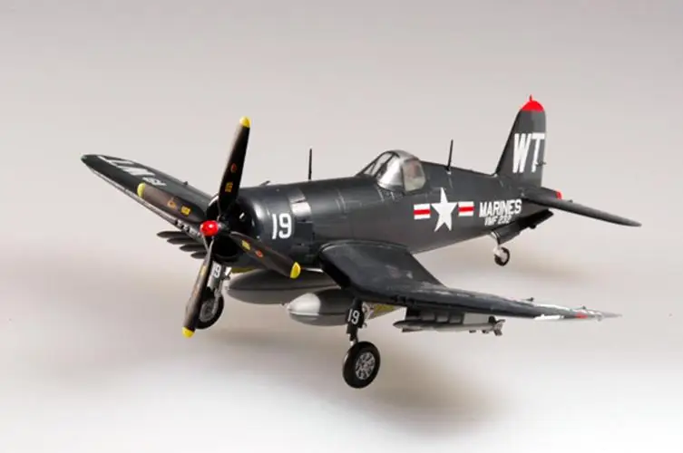 США Grumman F4U Corsair самолет истребитель VMF-232 1/72 не diecast easy model