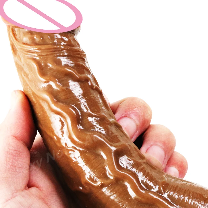 Huge Realistic Penis Female Masturbator Dildo Sex Toys For Woman Anal Plug Inflatable Dildo Intimate Goods Consolador Para Mujer