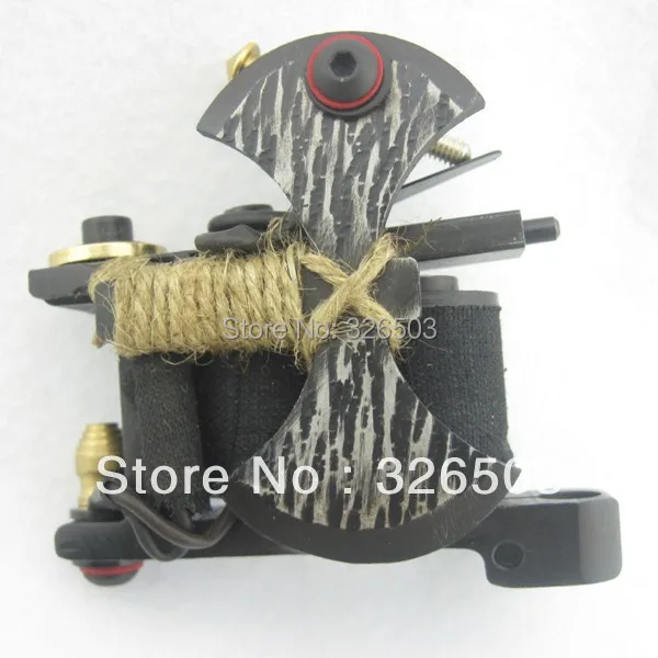 

One Premium 10 Wrap Coil Tattoo Machine Gun For Kit Power Set Supply PTM30