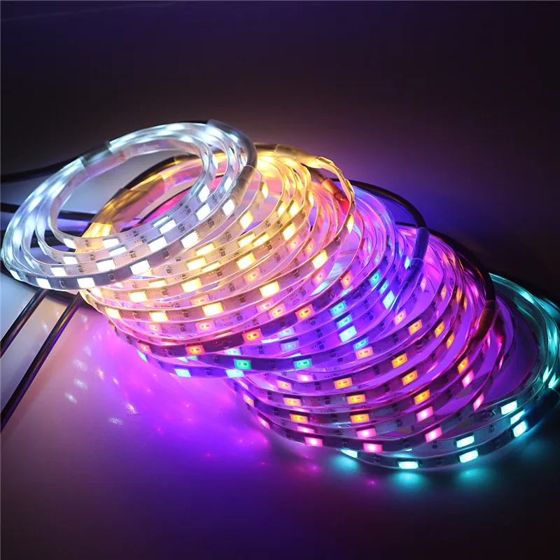 Узкий светодиодный светильник 4 7 мм 5730 5630SMD полоса гибкий DIY знак белый/черный PCB