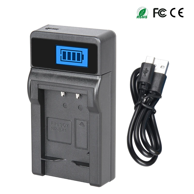 NP-BX1 Battery For Sony HDR-AS200v AS20 AS15 AS100V DSC-RX100 X1000V WX350 RX100 RX1 RX100ii NP BX1 USB Bateria Charger | Электроника