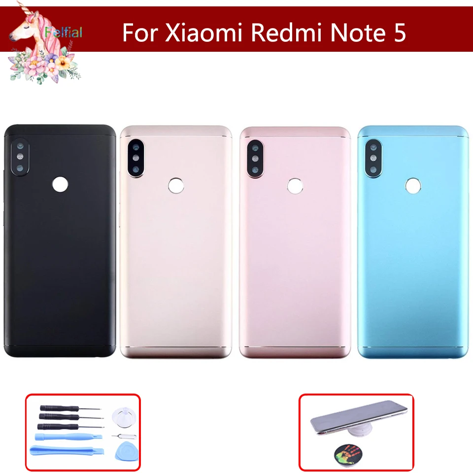 Чехол для Xiaomi Redmi NOTE5 Note 5/Note 5 Pro, задняя крышка, задняя крышка, корпус, боковой ключ, замена, ремонт, запасные части