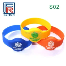 1000 шт. Impinj G2 близость UHF Браслет Силиконовый Браслет Водонепроницаемый RFID контроля доступа карты/теги iso 18000-6c