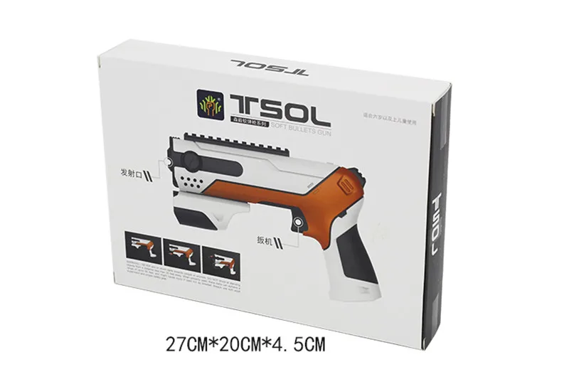 Новинка 2019 ручной пистолет с мягкими пулями подходит для Nerf пули игрушечный игр