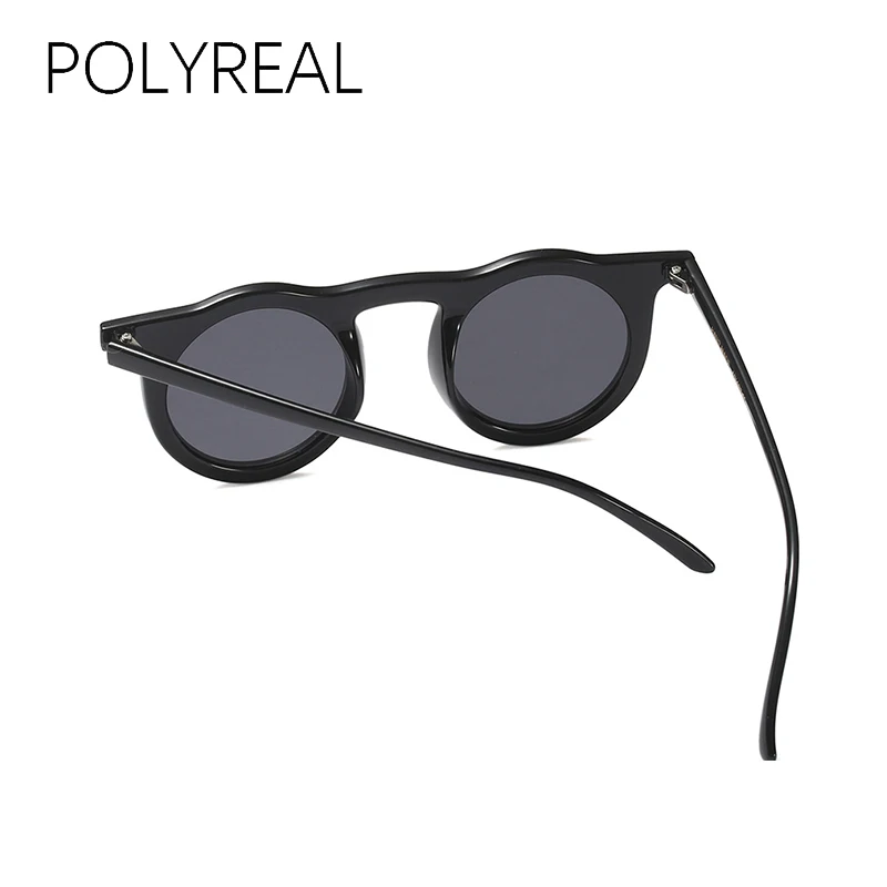 POLYREAL супер Лидер продаж 2018 мода небольшой овальный солнцезащитные очки Для