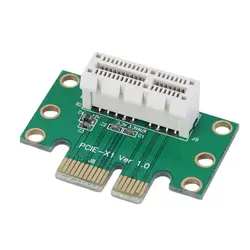 Высокое качество PCI-E PCI Express 1X адаптер Riser Card 90 градусов для 1U сервер шасси цифровой Горячая Акция Прямая доставка