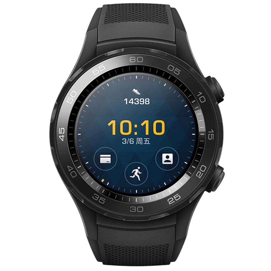 XBERSTAR ремешок для часов браслет ремешок для HUAWEI Watch 2 Спорт Android износ 2,0 смарт часы Quick Release браслет TPE ремешок