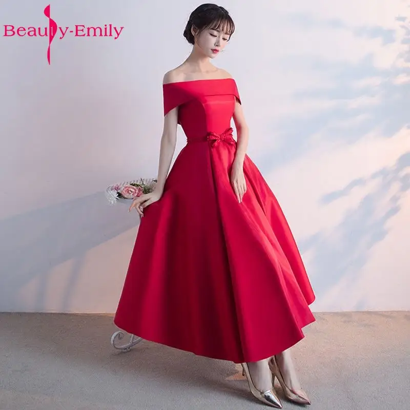 Beauty-Emily Long Prom Dresses 2018 A-Line Red Prom Dress Gown Formal homecoming Dresses Party Gowns Vestido De Festa Curto Beauty-Emily Long Prom Dresses 2018 A-Line Red Prom Dress Gown Formal homecoming Dresses Party Gowns Vestido De Festa Curto