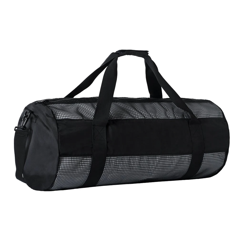 Heavy Duty Large Scuba Diving Snorkel Mesh Gear Bag Carry Holdall for Surfing Boating Camping Hiking Outdoor Tools Accessories