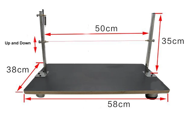 38x58cm hot wire foam cutter table