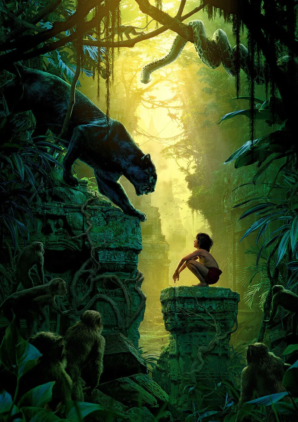 Плакат Книга джунглей из фильма SILK плакат декоративной живописи 24x36 дюймов | Дом и