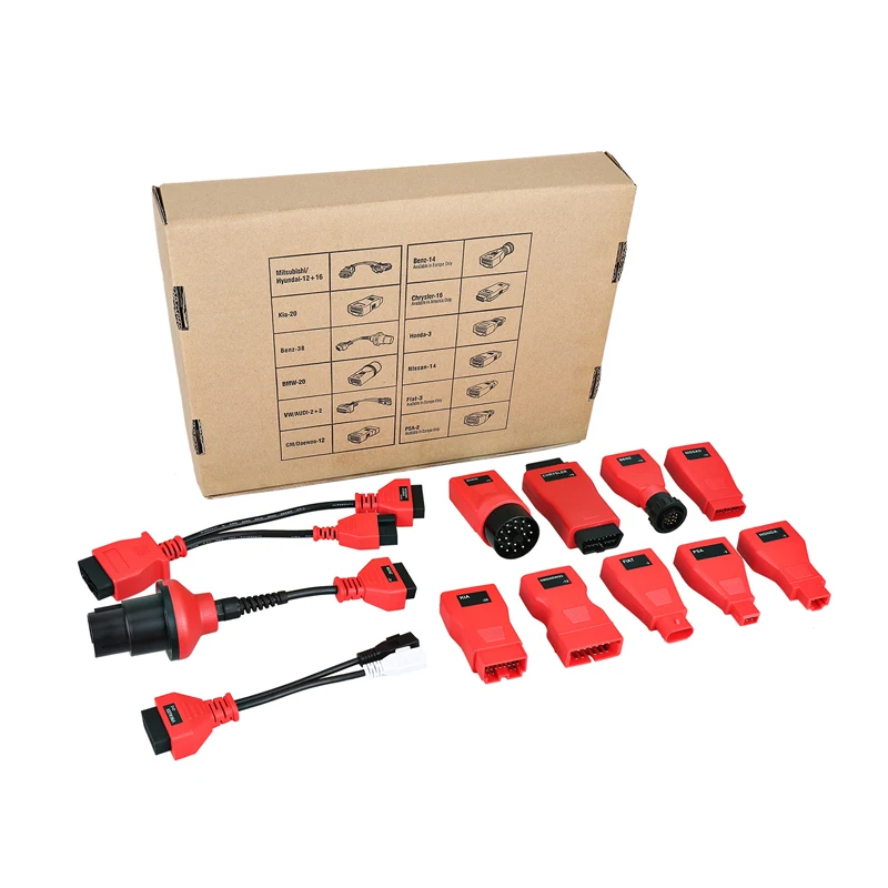 Autel Maxidas DS808 OBD2 диагностический инструмент Upgrad DS708 Полный набор адаптеров OBDI для