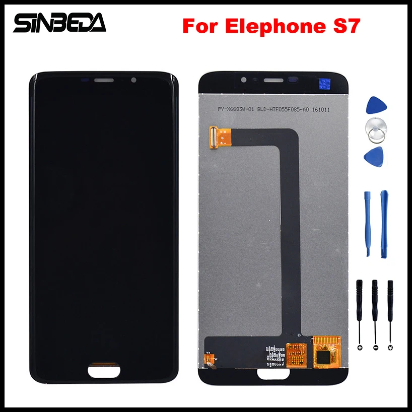 

Sinbeda 5.5" LCD For Elephone S7 LCD Display + Touch Screen Digitizer Sensor Assembly Replacement For Elephone S7 Accessories