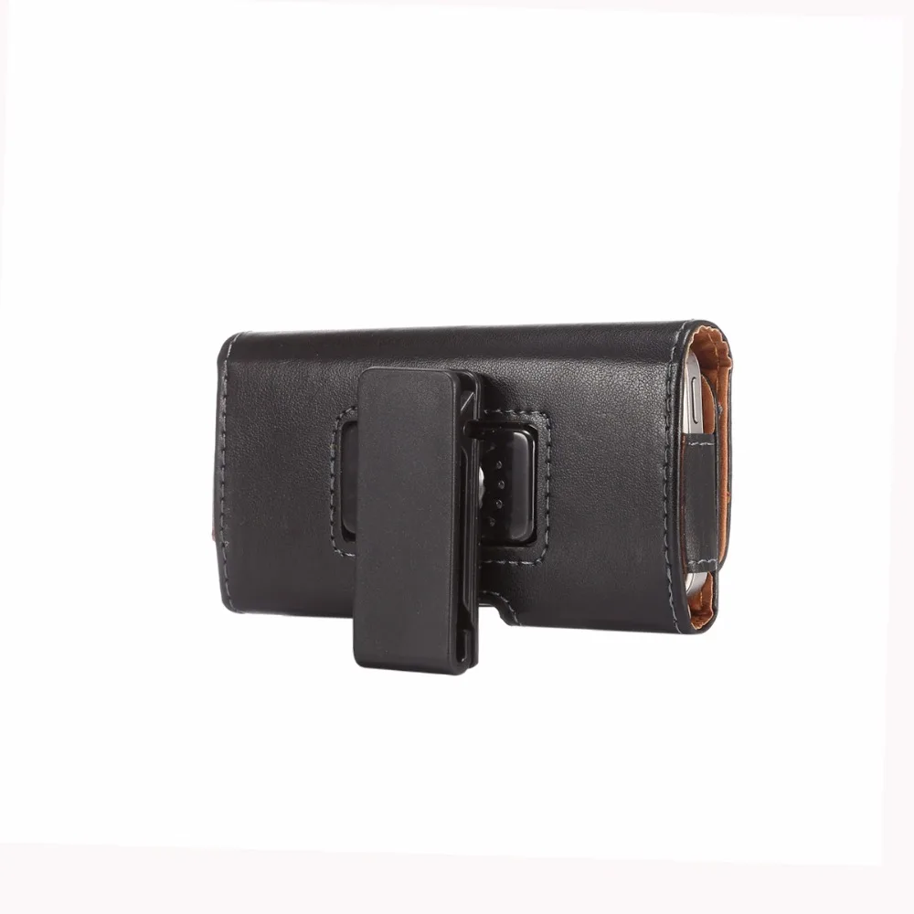 VCK универсальный зажим для ремня Litchi кожаный бумажник чехол для телефона для iPhone xiaomi huawei sony повесить поясной телефон спорт 360 XL L M S