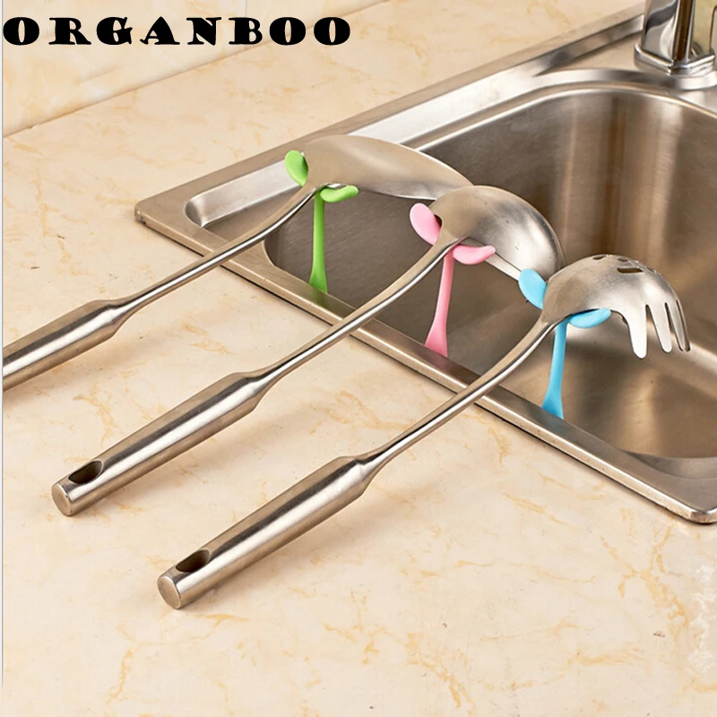 Multifunctional spatula spoon rack kitchen shelving rack dish spoon