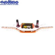 28 мм MX руль с Pad и бар ручками для мотоцикла Пит Байк мотокросс эндуро супермото Racing